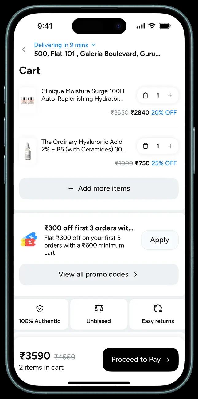 get products delivered by Firi in minutes